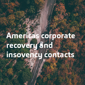 Americas corporate recovery and insolvency contacts